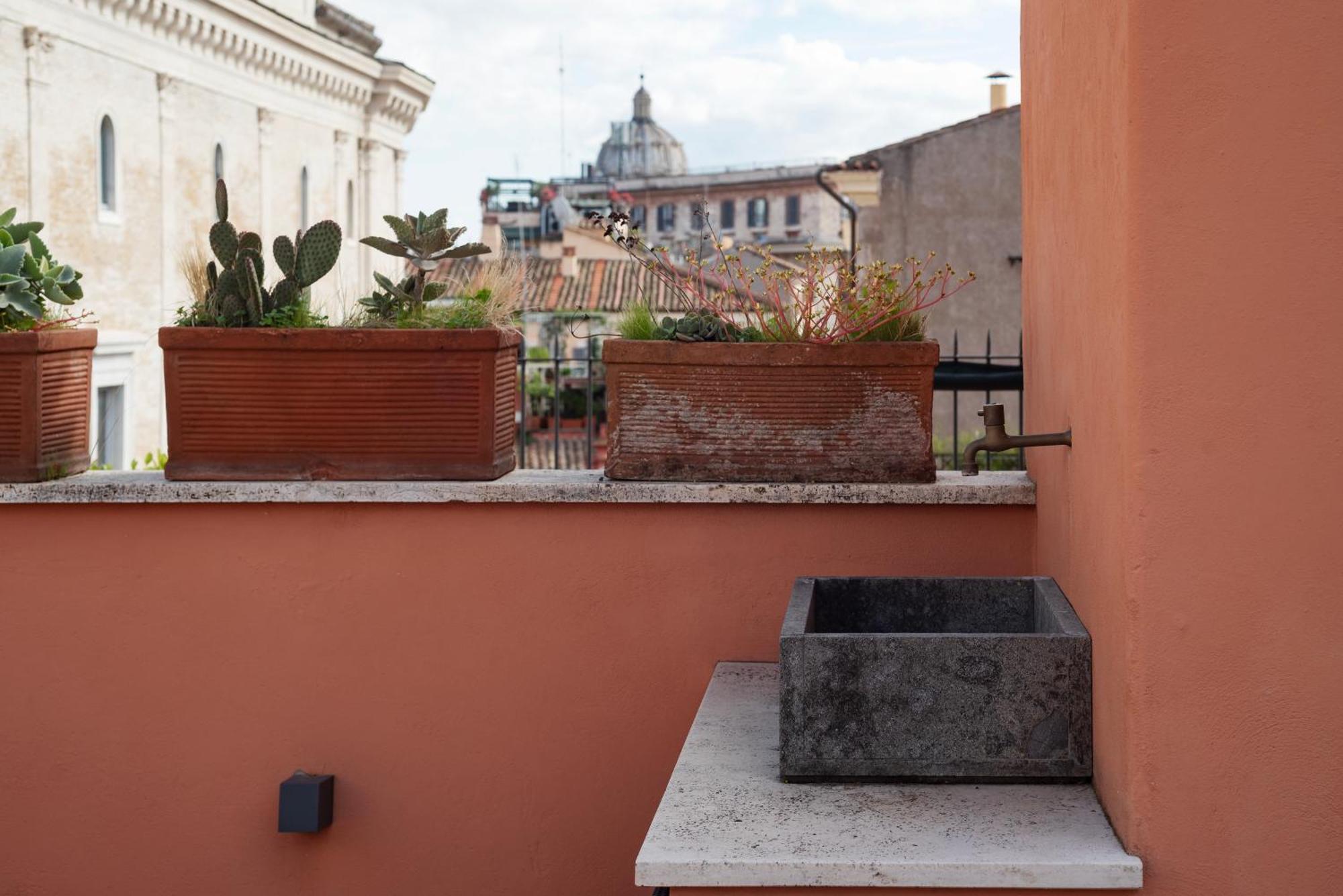 Apartment With Terrace In Via Del Pellegrino - FromhometoРим Экстерьер фото