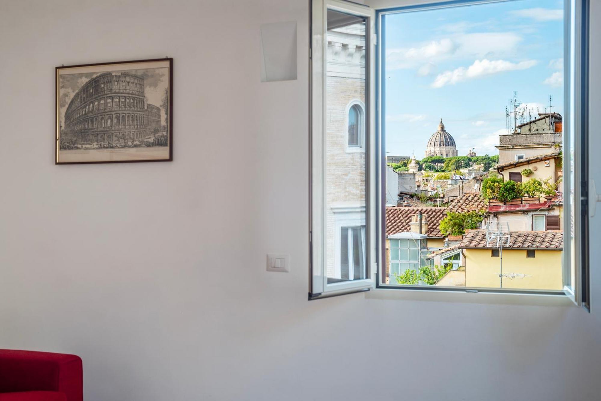 Apartment With Terrace In Via Del Pellegrino - FromhometoРим Экстерьер фото