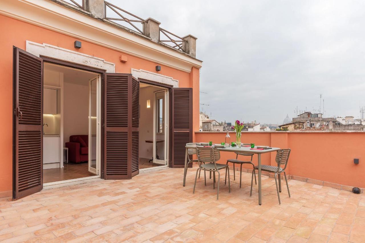 Apartment With Terrace In Via Del Pellegrino - FromhometoРим Экстерьер фото